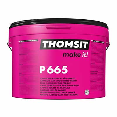 Emmer Thomsit P665 elastische lijm voor parket