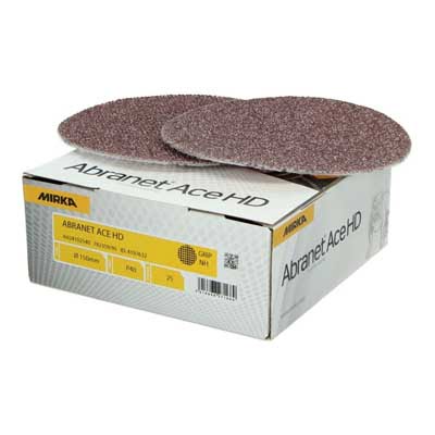 Mirka schuurpapier Abranet Ace HD schuurschijf diameter 150 mm korrel 40
