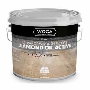 Woca Diamond Oil Active Wit 0,25 liter