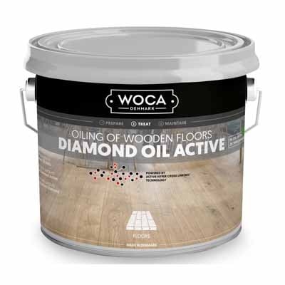 Woca Diamond Oil Active Wit 1 liter