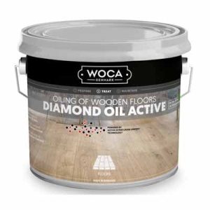 Woca Diamond Oil Active Wit 2,5 liter