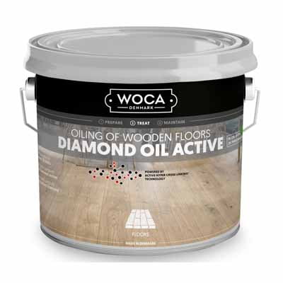 Woca Diamond Oil Active Extra Wit 1 liter