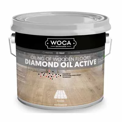 Woca Diamond Oil Active Chocolate Brown 2,5 liter