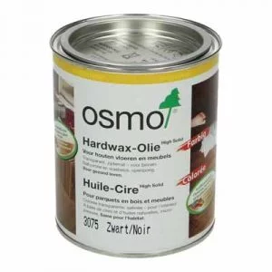 Osmo Hardwax Olie 3075 Zwart 0,75 liter