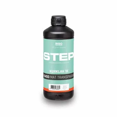 Step Kurklak 1K #6450 mat transparant 1 liter